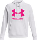 Under Armour Rival Fleece Hoodie - MidAtlantic Summer Club Championships 2026 (UA Pink)