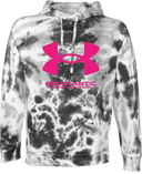 Under Armour Rival Fleece Hoodie Tie-Dye - MidAtlantic Summer Club Championships 2026 (UA Pink)