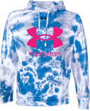 Under Armour Rival Fleece Hoodie Tie-Dye - MidAtlantic Summer Club Championships 2026 (UA Pink)
