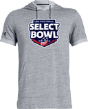Under Armour Stadium Short Sleeve Hoodie - USA Football Summer Series-2026 (Color S.B.)