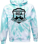 Tie-Dye Hoodies - RDA Spring Invitational 2026 (Full Black)