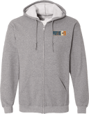 Full Zip Hoodies - The Proving Ground 2026(Tall Navy Typography)