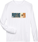 Performance Long Sleeves - The Proving Ground 2026(Tall Navy Typography)