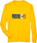 Performance Long Sleeves - The Proving Ground 2026(Tall Navy Typography)