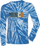 Tie-Dye Long Sleeves - The Proving Ground 2026(Tall Navy Typography)