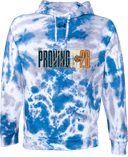 Under Armour Rival Fleece Hoodie Tie-Dye - The Proving Ground 2026(Tall Navy Typography)