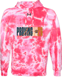 Under Armour Rival Fleece Hoodie Tie-Dye - The Proving Ground 2026(Tall Navy Typography)