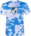 Under Armour Athletics Short Sleeve Tie-Dye - Hoop Group - blue globe