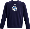 Under Armour Rival Fleece Crew - Hoop Group - blue globe