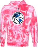 Under Armour Rival Fleece Hoodie Tie-Dye - Hoop Group - blue globe