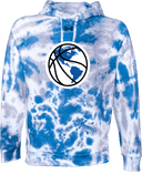 Under Armour Rival Fleece Hoodie Tie-Dye - Hoop Group - blue globe