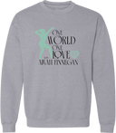 Crew Sweatshirt - One World One Love with Aleah Finnegan (LA) 2026