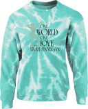 Crew Sweatshirt - One World One Love with Aleah Finnegan (LA) 2026