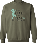 Crew Sweatshirt - One World One Love with Aleah Finnegan (LA) 2026
