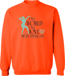 Crew Sweatshirt - One World One Love with Aleah Finnegan (LA) 2026