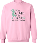 Crew Sweatshirt - One World One Love with Aleah Finnegan (LA) 2026