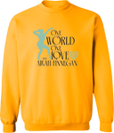 Crew Sweatshirt - One World One Love with Aleah Finnegan (LA) 2026