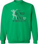 Crew Sweatshirt - One World One Love with Aleah Finnegan (LA) 2026