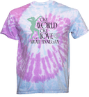 Tie-Dye Short Sleeves - One World One Love with Aleah Finnegan (LA) 2026