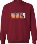 Crew Sweatshirt - The Prime Event Midwest 2026 (Bold Stacked Text)