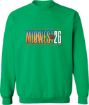 Crew Sweatshirt - The Prime Event Midwest 2026 (Bold Stacked Text)