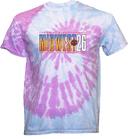Tie-Dye Short Sleeves - The Prime Event Midwest 2026 (Bold Stacked Text)