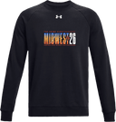 Under Armour Rival Fleece Crew - The Prime Event Midwest 2026 (Bold Stacked Text)