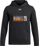 Under Armour Team Icon Fleece Hoodie - The Prime Event Midwest 2026 (Bold Stacked Text)