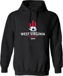 Hoodies - West Virginia State Cup (w2/2) 2026(White and Red Text)