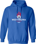 Hoodies - West Virginia State Cup (w2/2) 2026(White and Red Text)