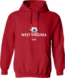 Hoodies - West Virginia State Cup (w2/2) 2026(White and Red Text)