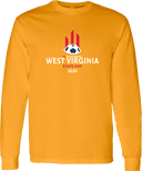 Long Sleeves - West Virginia State Cup (w2/2) 2026(White and Red Text)