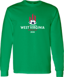 Long Sleeves - West Virginia State Cup (w2/2) 2026(White and Red Text)