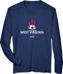 Performance Long Sleeves - West Virginia State Cup (w2/2) 2026(White and Red Text)