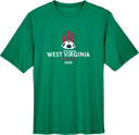 Performance Short Sleeves - West Virginia State Cup (w2/2) 2026(White and Red Text)
