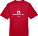 Performance Short Sleeves - West Virginia State Cup (w2/2) 2026(White and Red Text)