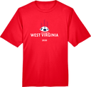 Performance Short Sleeves - West Virginia State Cup (w2/2) 2026(White and Red Text)