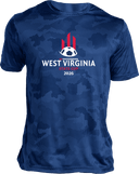 Performance Short Sleeves - West Virginia State Cup (w2/2) 2026(White and Red Text)