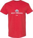 Short Sleeves - West Virginia State Cup (w2/2) 2026(White and Red Text)