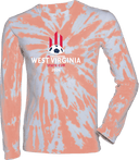 Tie-Dye Long Sleeves - West Virginia State Cup (w2/2) 2026(White and Red Text)