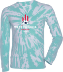 Tie-Dye Long Sleeves - West Virginia State Cup (w2/2) 2026(White and Red Text)
