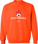 Crew Sweatshirt - West Virginia State Cup (w2/2) 2026(White and Red Text)
