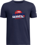 Under Armour Athletics Short Sleeve - USA Football Summer Series 2026 (Red Backdrop)