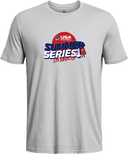 Under Armour Athletics Short Sleeve - USA Football Summer Series 2026 (Red Backdrop)