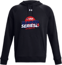 Under Armour Rival Fleece Hoodie - USA Football Summer Series 2026 (Red Backdrop)