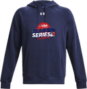 Under Armour Rival Fleece Hoodie - USA Football Summer Series 2026 (Red Backdrop)
