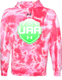 Under Armour Rival Fleece Hoodie Tie-Dye - Boys UAA Session I 2026(Bright Lime)