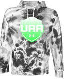 Under Armour Rival Fleece Hoodie Tie-Dye - Boys UAA Session I 2026(Bright Lime)