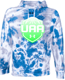 Under Armour Rival Fleece Hoodie Tie-Dye - Boys UAA Session I 2026(Bright Lime)