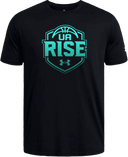 Under Armour Athletics Short Sleeve - UA Rise Girls Session l 2026(Turquoise Text)